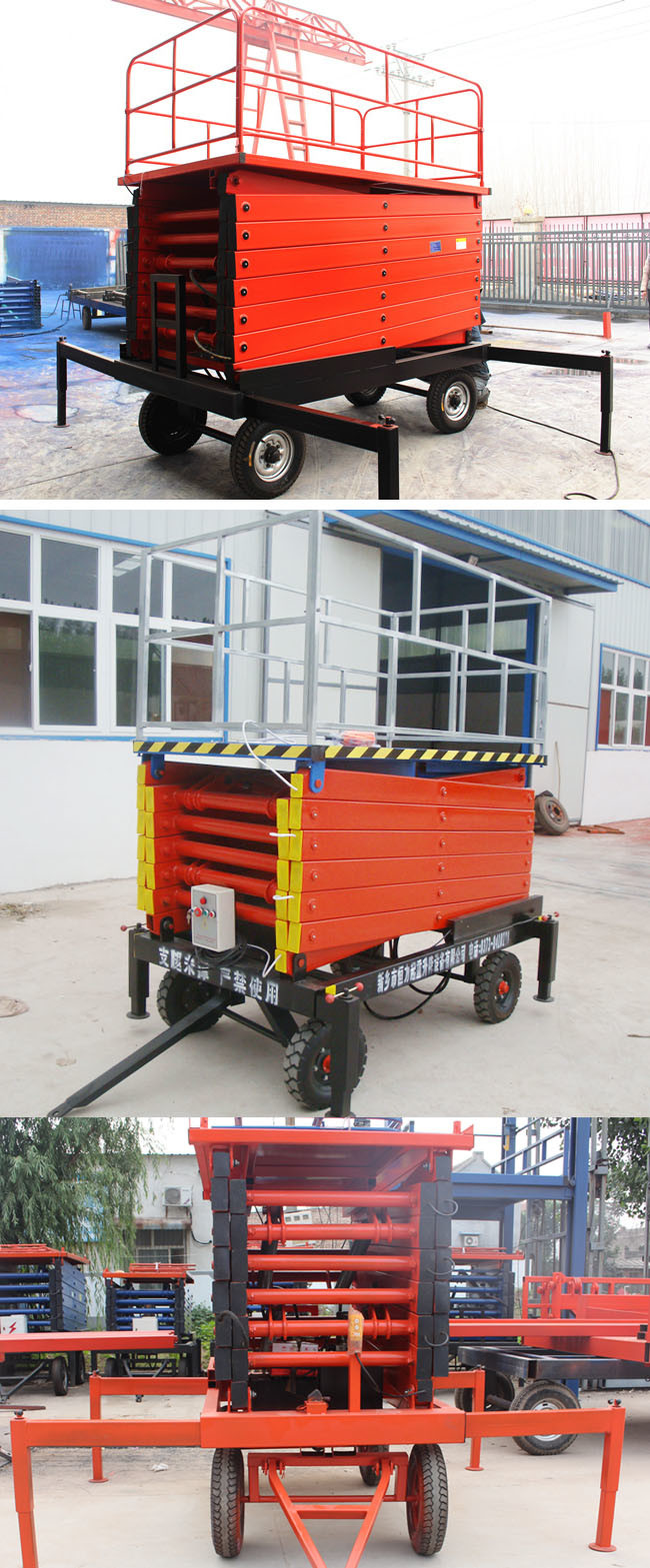 5 Sets/Month Exported to UAE Hydraulic 300kg Scissor Lift