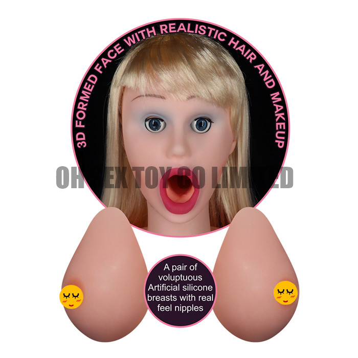 3D Lifelike Silicone Inflatable Sex Doll for Men