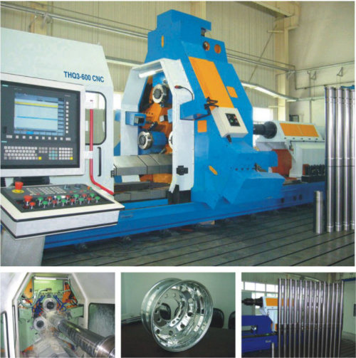 CNC Seamless Steel Pipe Metal Spinning Machine