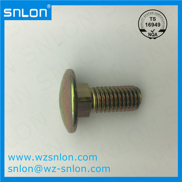 Carriage Bolt Mushroom Head Square Neck Bolt