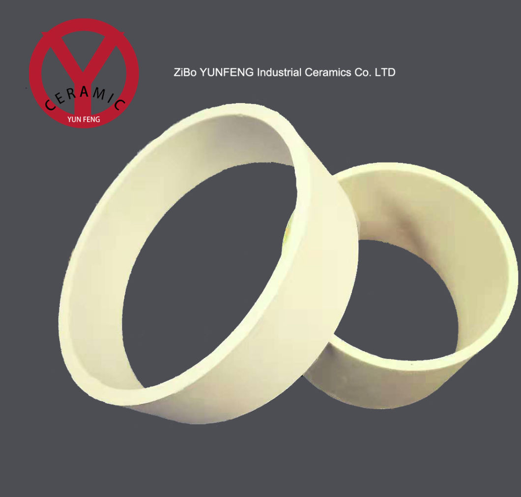 60 Degree Bend of 92% Alumina Ceramic Pipe