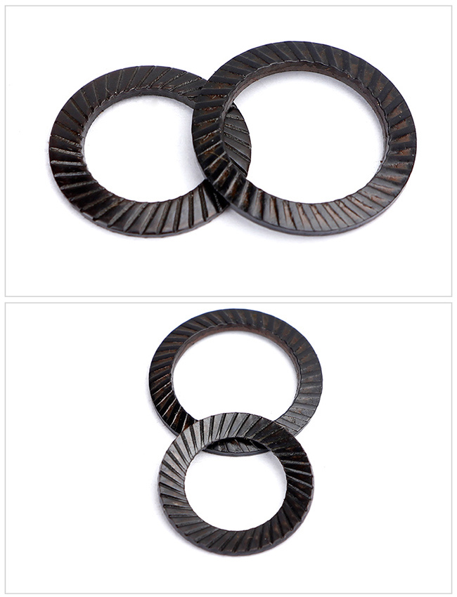 Black Steel DIN 2093 Disc Spring Conical Washer