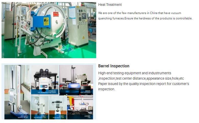 Wear Resistance Twin Screw Extruder Barrel