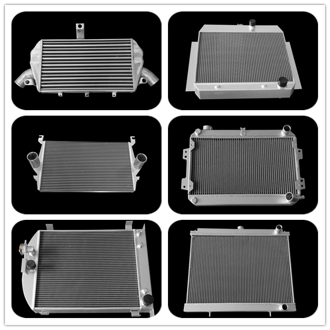 Aluminum Automobile Radiator for Toyota Hilux Ln106/111 (DIESEL) at