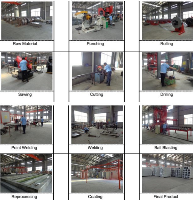 Pallet Racking with Wire Shelf