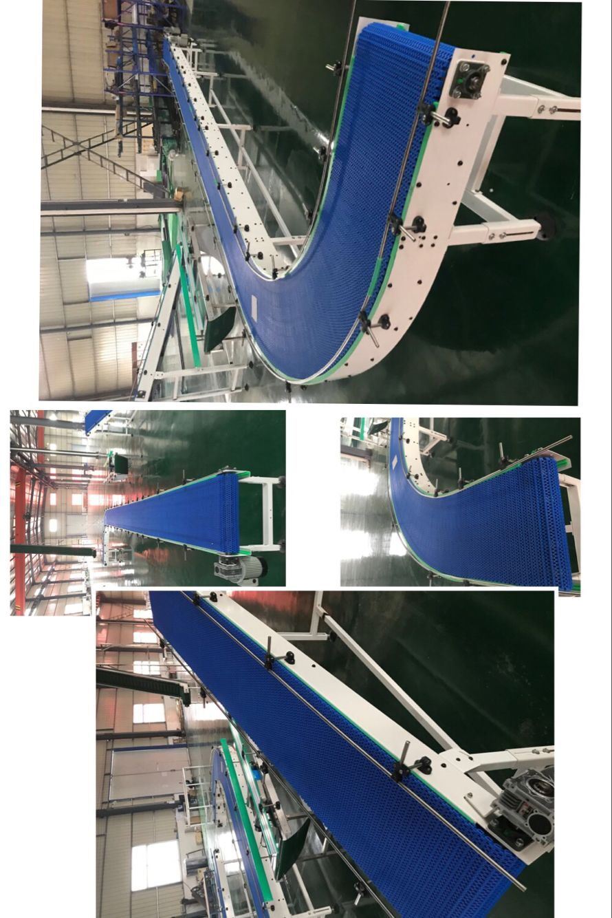 Hairise Scale Chute Motorized Material Handling Skid Conveyors