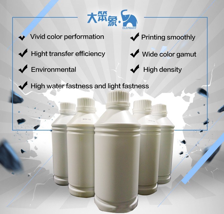 Factory Dye Sublimation Ink for Heat Transfer for Dx5 Dx7