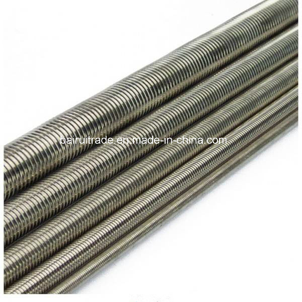 Threaded Bolt Threaded Rod Carbon Steel Zinc Plated for Export
