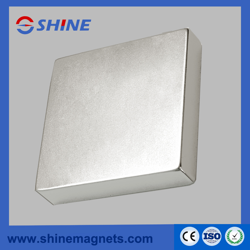 N48 Neodymium Rectangle Magnet (Nickel Coating)