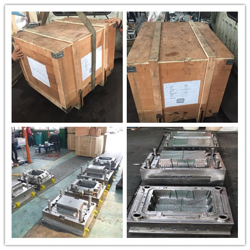 Plastic Furniture Storage Box Crates Injection Mould