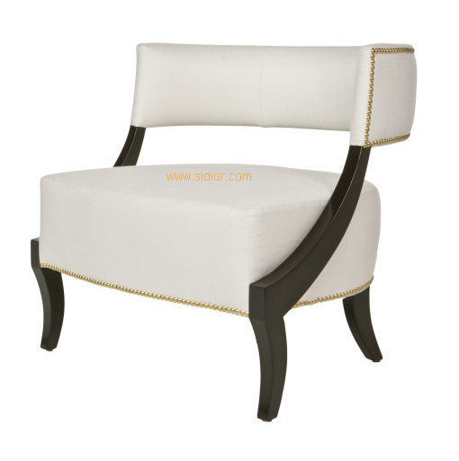 (CL-2246) Antique Hotel Restaurant Furniture Wooden Leisure Lounge Chair
