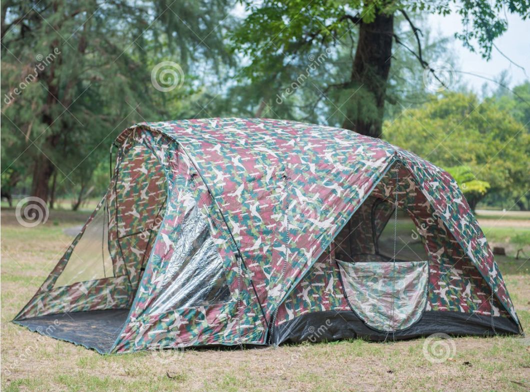 4 Man Outdoor Camoflage Camping Tent