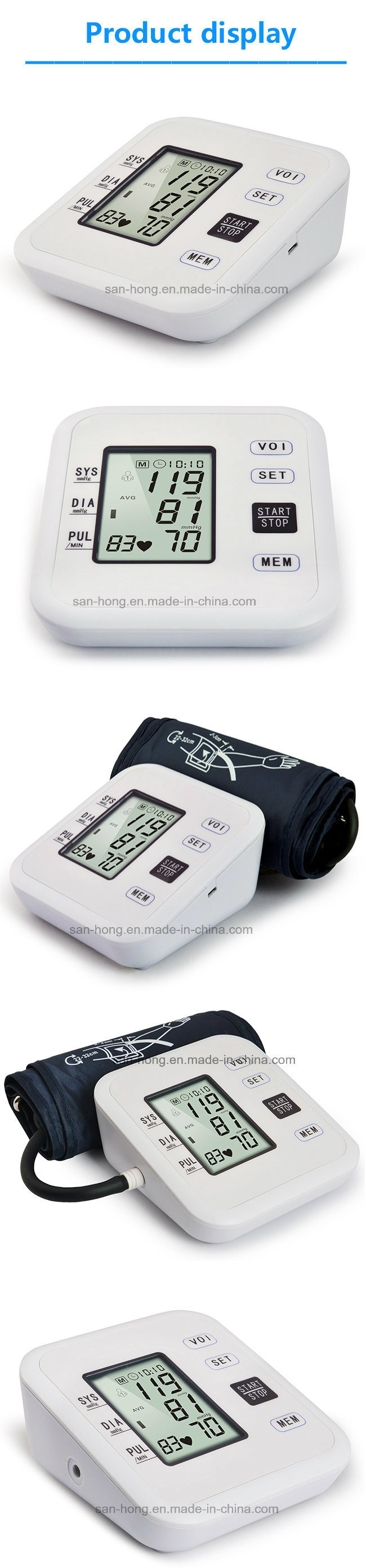 New Medical & Home Arm Blood Pressure Monitor