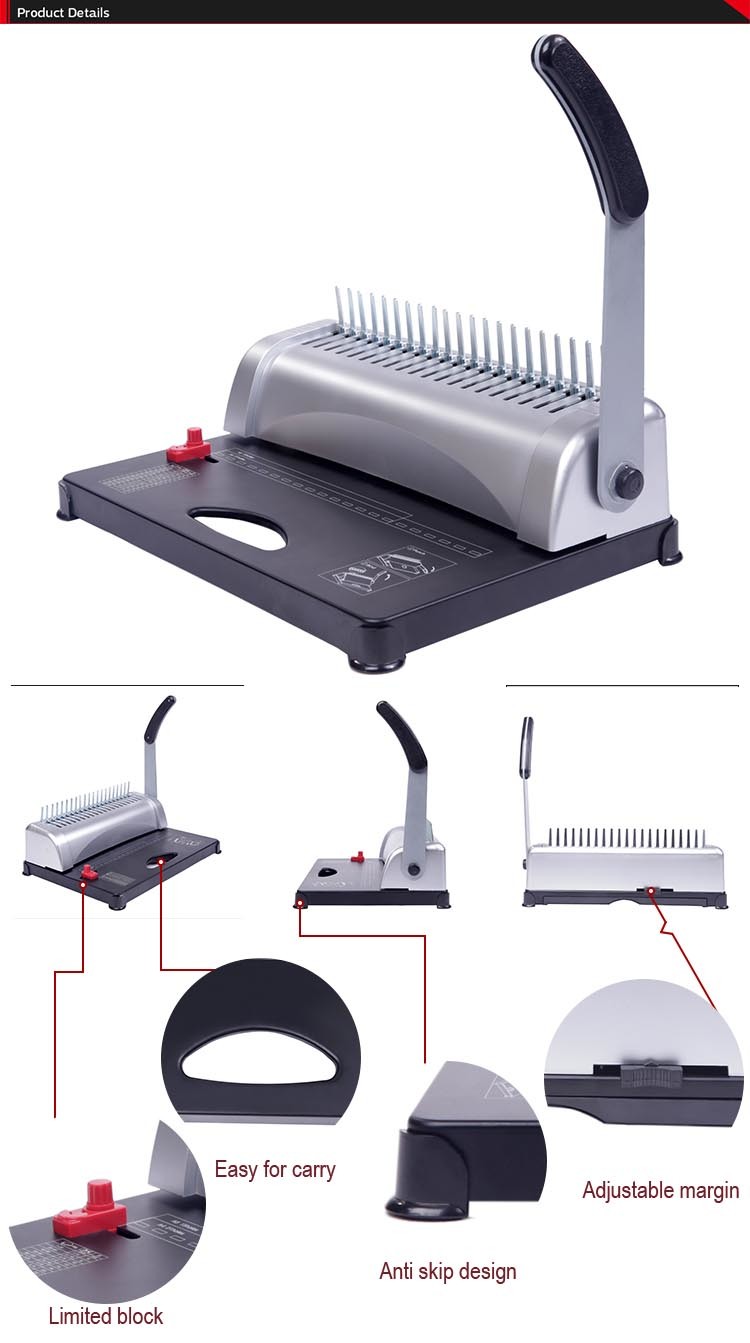 Book Binding Machine for Stationery Shop Retail