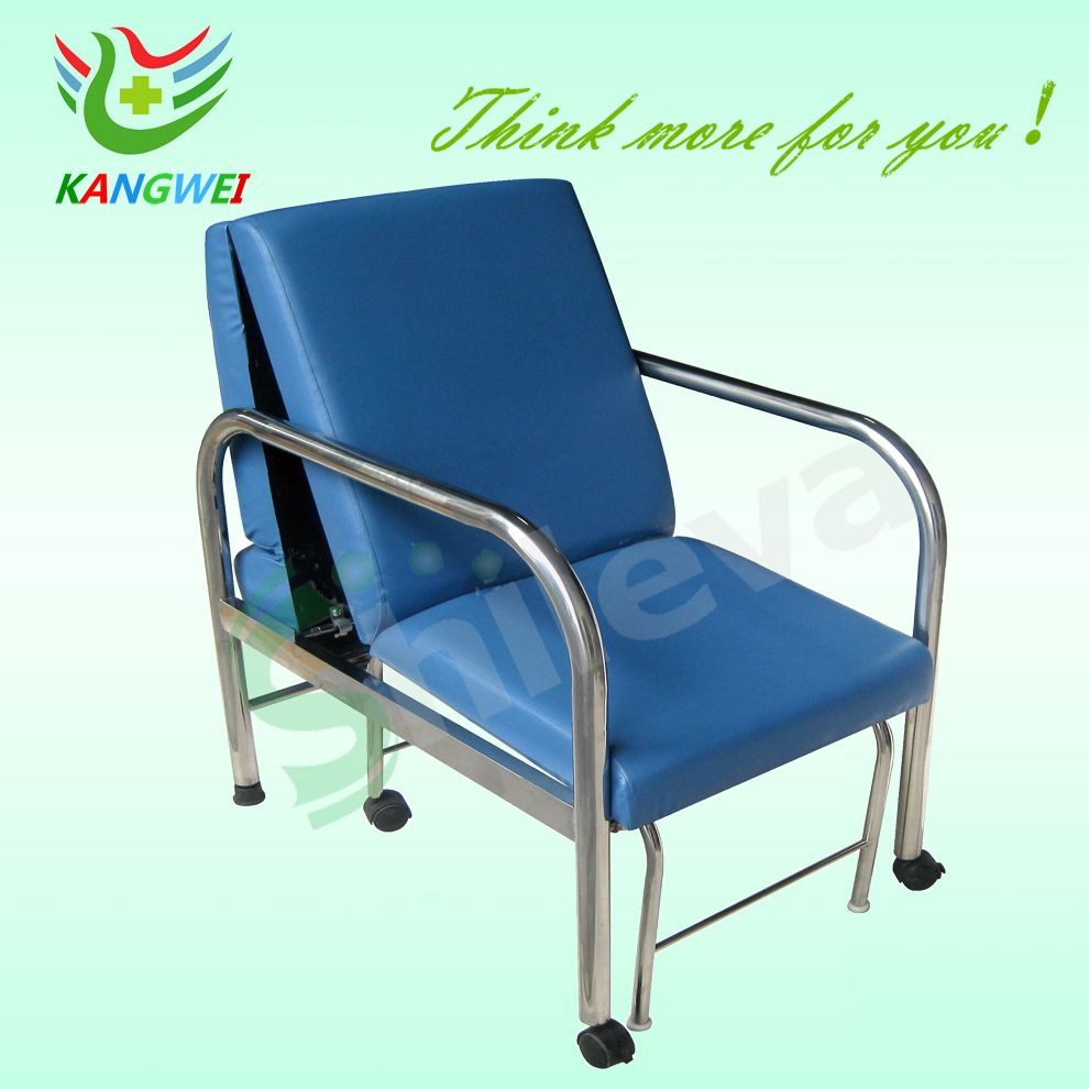 Hospital Furniture Sleeping Chair Folding Sleeping Accompany Chair