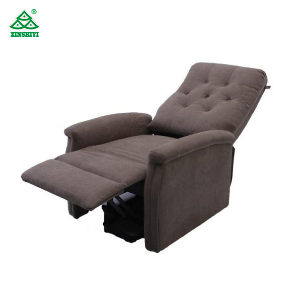 Loose Fitting Back Stand up Recliner Chair Fit The Elderly with Tuft Buttons