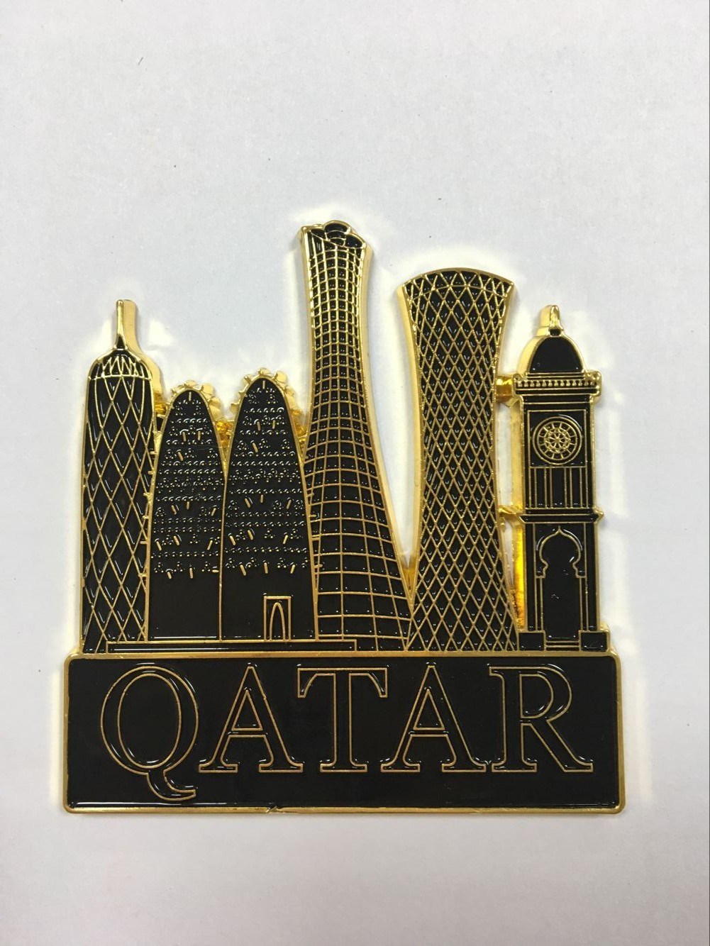 Custom Countries Metal Fridge Magnets for Dubai Souvenir Ym1069