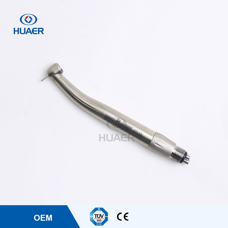 4 Hole Fiber Optic E-Generator Integrated High Speed Dental Handpiece