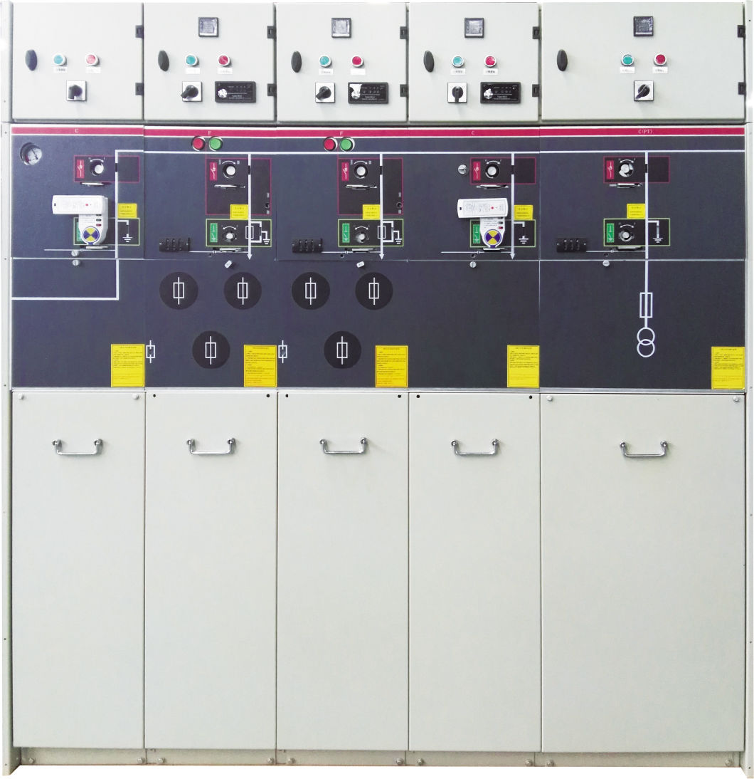 Electric Power Distribution Equipment Sf6 Insulated High Voltage Switchgear