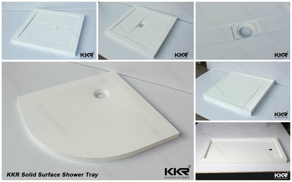 Acrylic Solid Surface Shower Tray 36