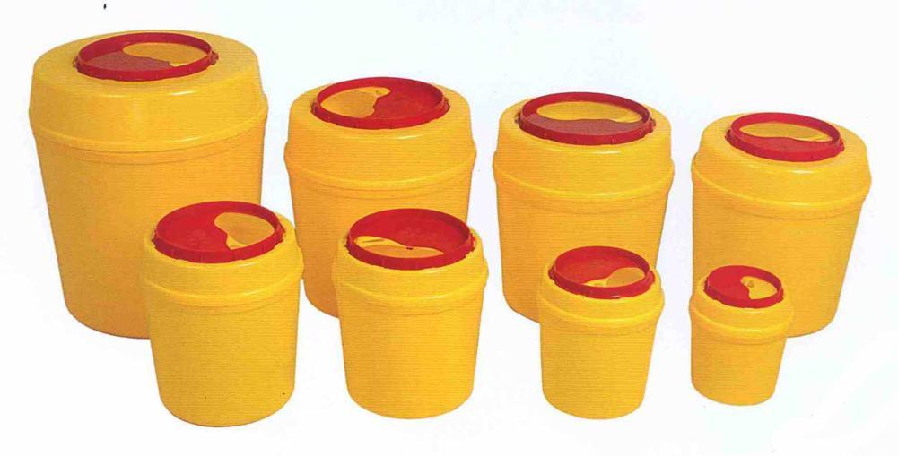 Plastic Sharp Container Biohazard Container with Handle for Medical Waste ISO23907