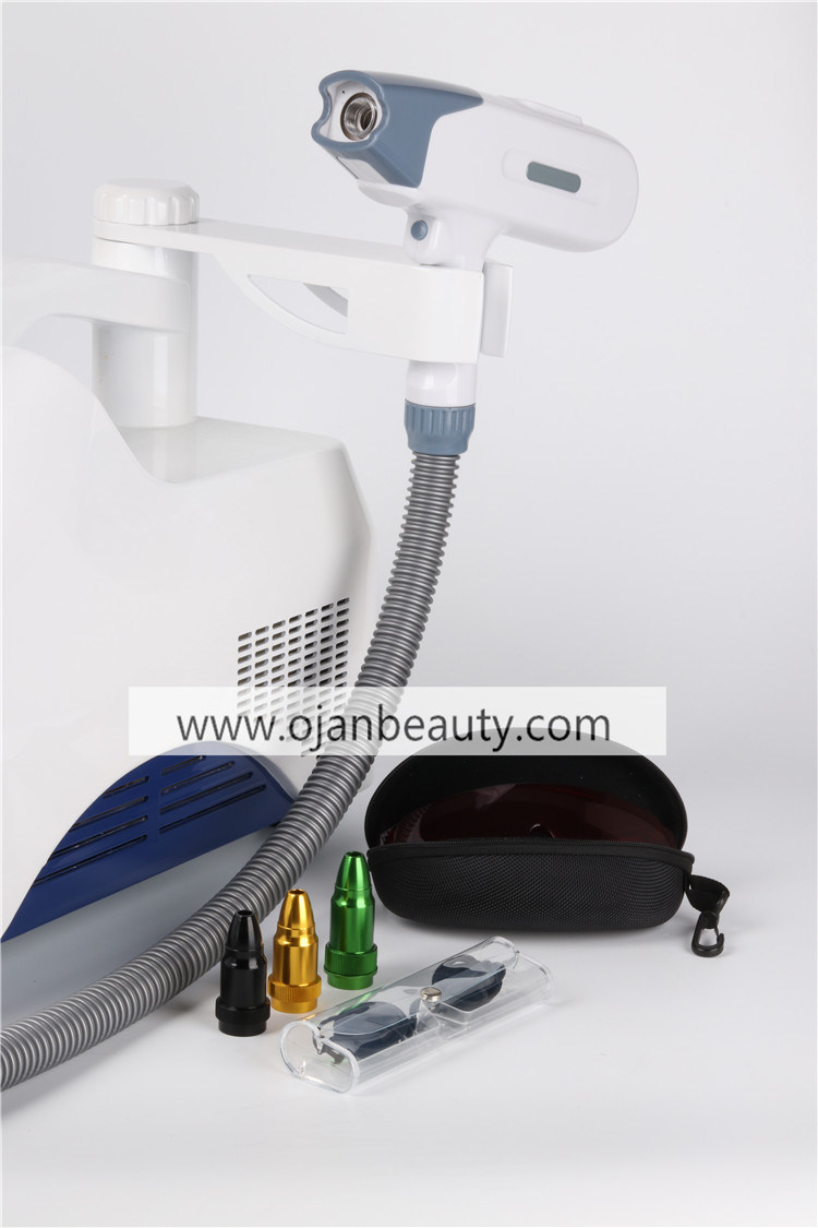 Chinese Factory Q-Switched ND: YAG Laser Tattoo Removal Machine