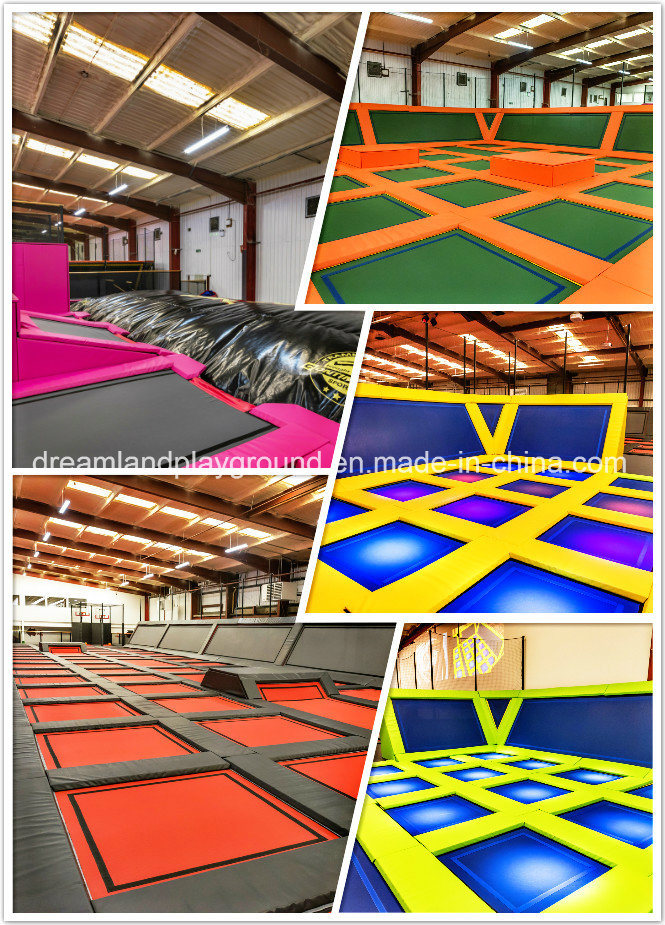 Professional Cheap Big Trampolines, Used Indoor Trampoline Park for Sale