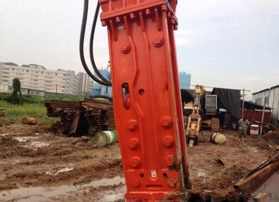 Top Type Excavator Parts Hydraulic Demolition Breaker Hammer