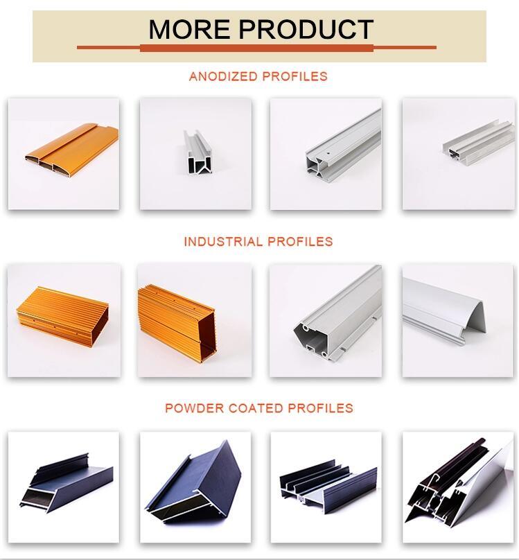 Aluminium Extrusion Profile for Higher Quality Window Door Curtain Wall