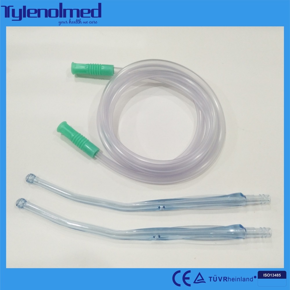 Medical Suction Connecting Tube with Yankauer Handle