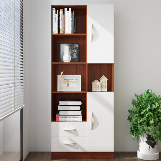2018 Shandong Factory Free Combination Wooden Bookcase Book Cabinet