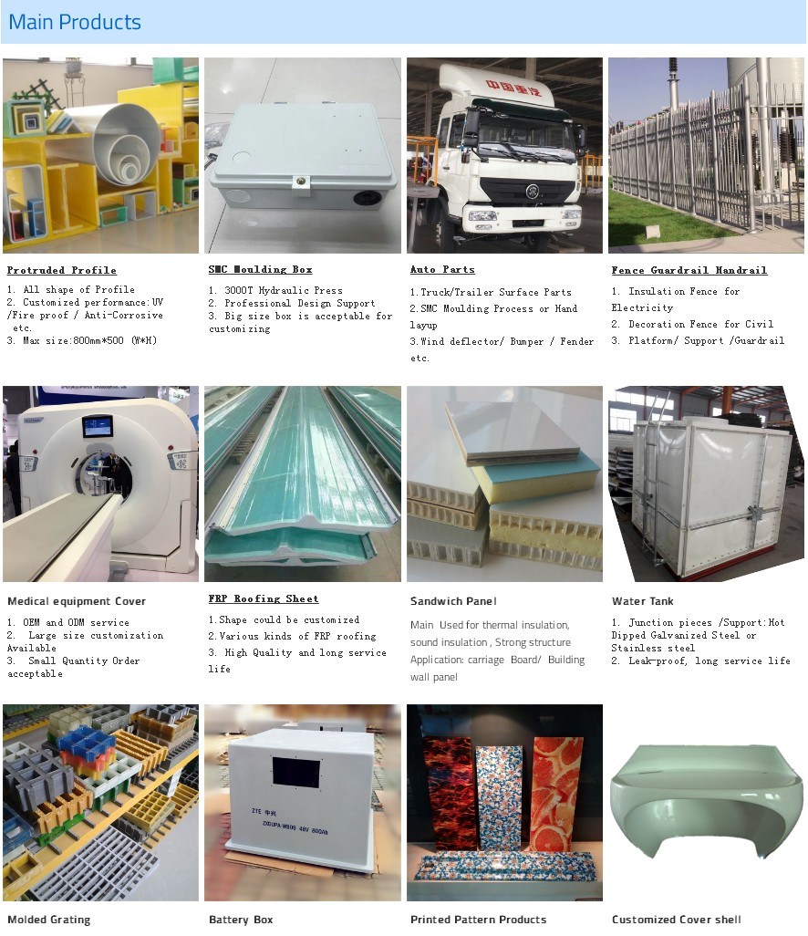 China Corrosion-Resistant Fiberglass, Light FRP/GRP Rod