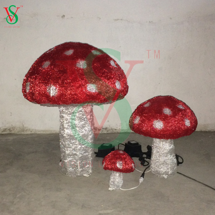 Mushroom Light Amusement Park Christmas Garden Decorarion Light