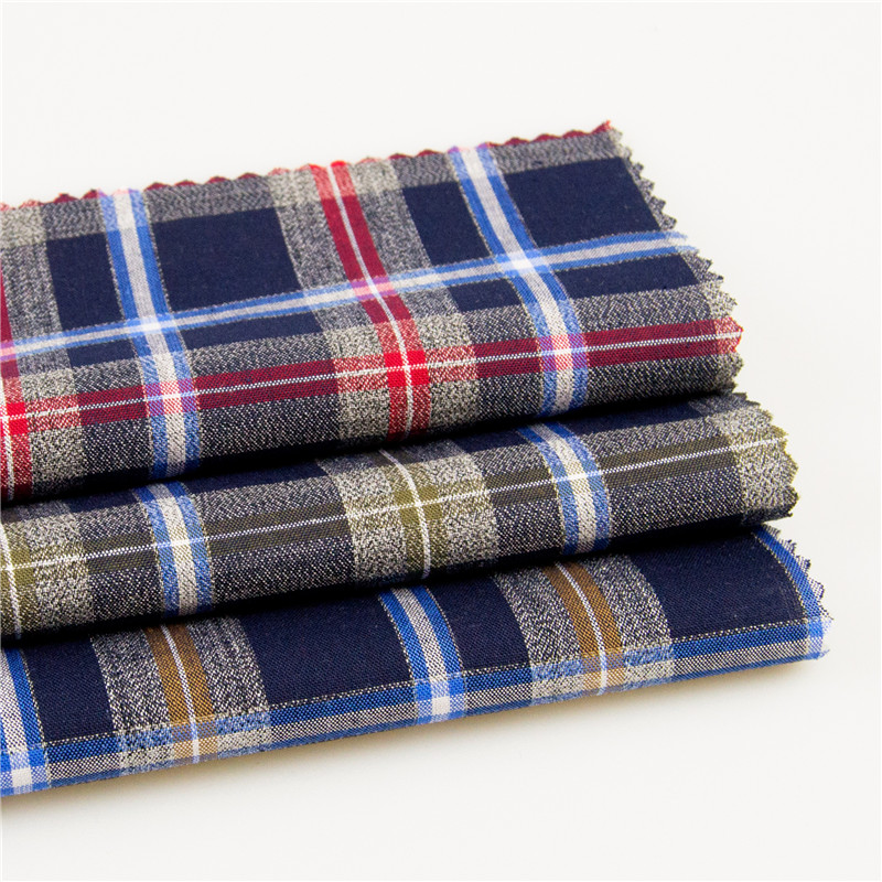 Tecido de flanela xadrez Yongteng para homem e senhora Yongteng plaid flannel fabric for man and lady
