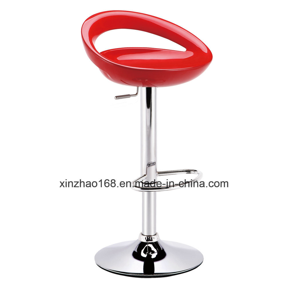 Round Design Simple Style Leisure ABS Plastic Bar Chair