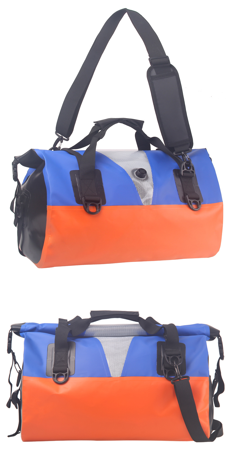 PVC Waterproof Duffel Bag Handle Bag Travel Bag with Welded Seams