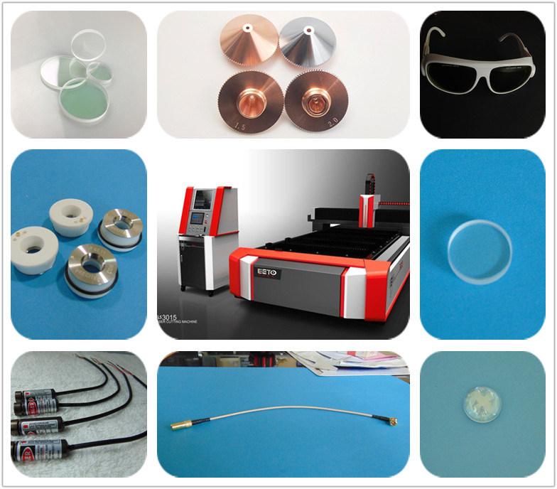 Laser Spare Parts Nozzle Focus Lens for Fiber Laser Cutting Machine