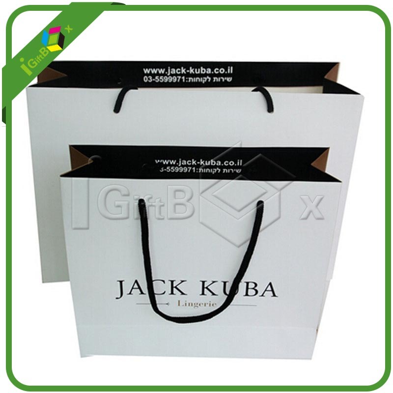 Luxury Custom Printing Printed Kraft Paper Shopping Packaging Carrier Gift Paper Bags for Packing with Handles
