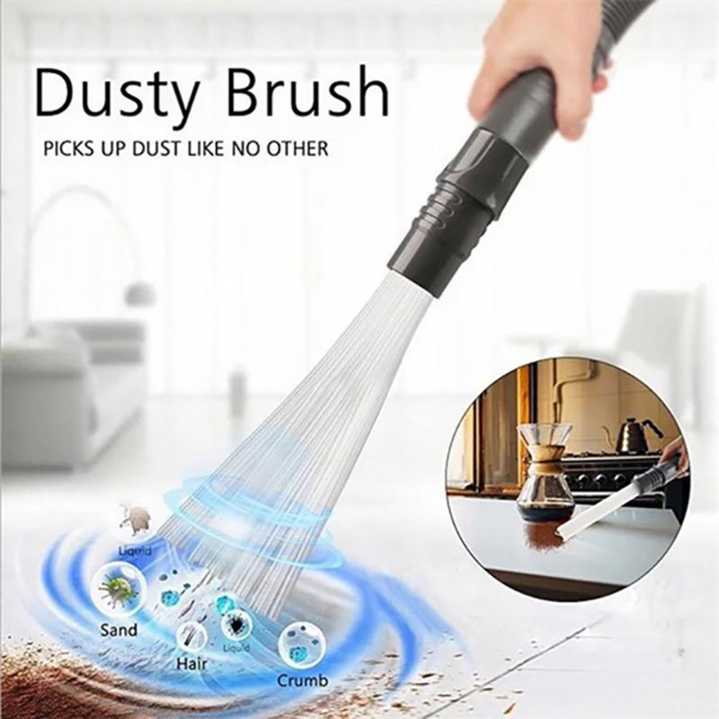 Household Straw Tubes Portable Dirt Cleaning Tools Dust Brush Remover Dust Vacuum Cleaner