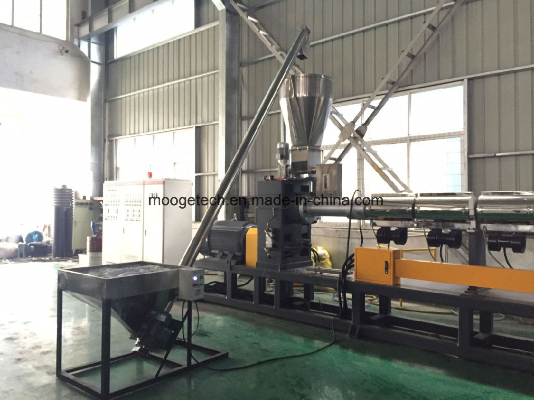 Double stage Single screw Waste Plastic HDPE PP LDPE granulation machine