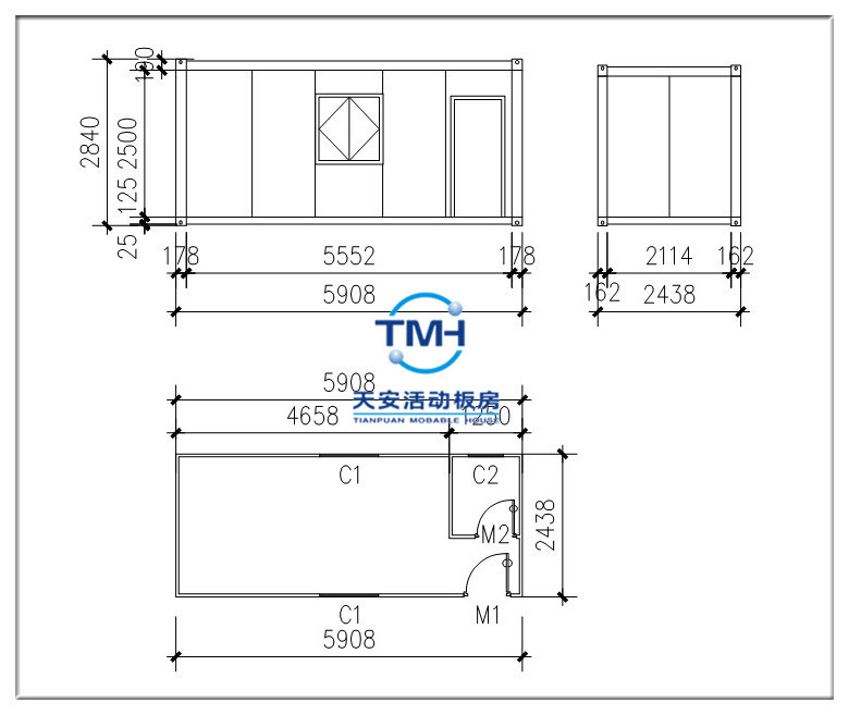 Container House Kit for Accommodation