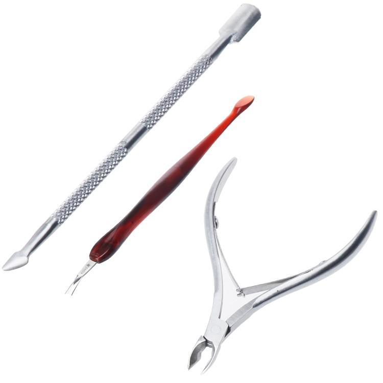 Stainless Nail Tools Steel Nail Cuticle Remover Pusher