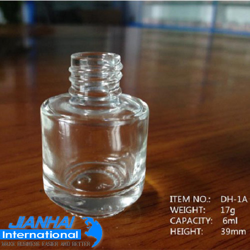 6ml Empty Glass Nail Polish Bottle Environmental Glassware