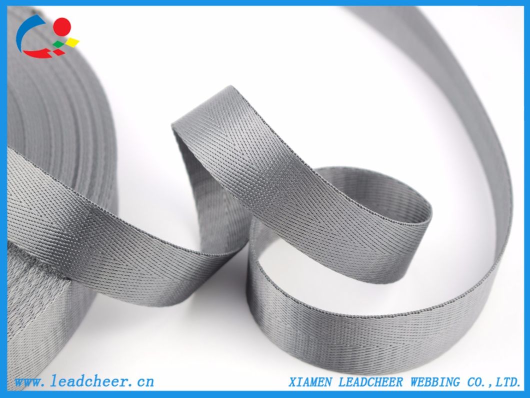 Strenth Custom Logo Design Nylon Ribbon for Leisure Bags