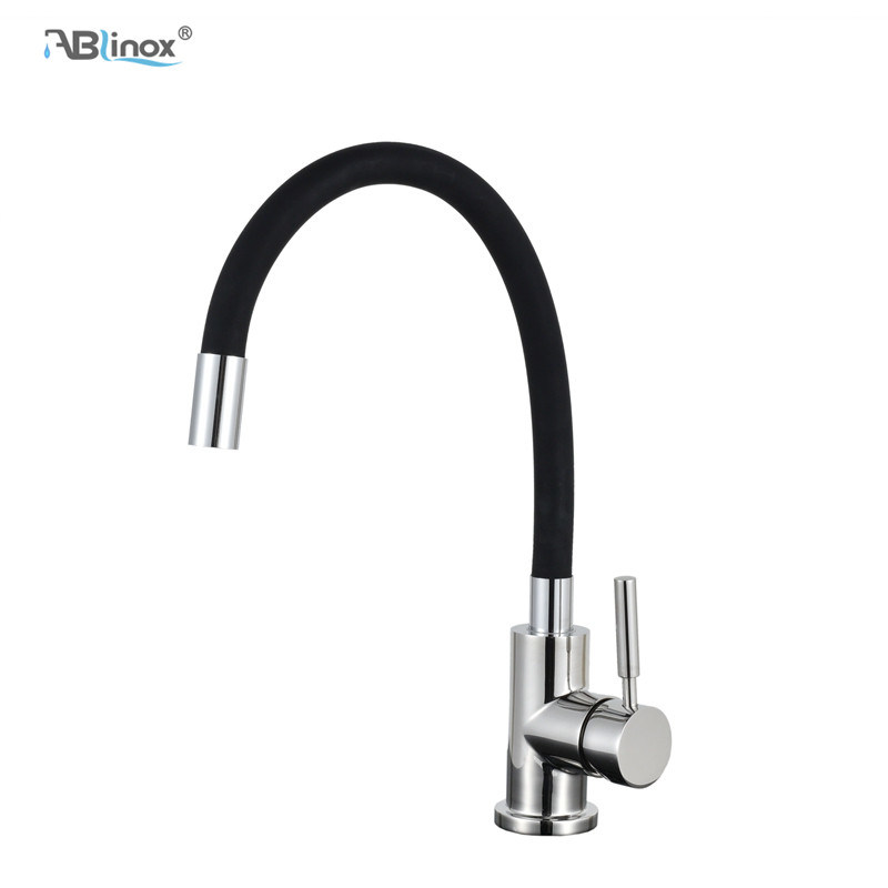 Different Color Silicone Pipe Kitchen Mixer Faucet