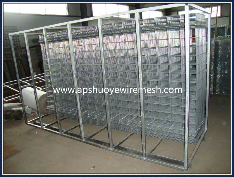 Galvanized PVC Coated Welded Wire Mesh Fence for Security Garden Building