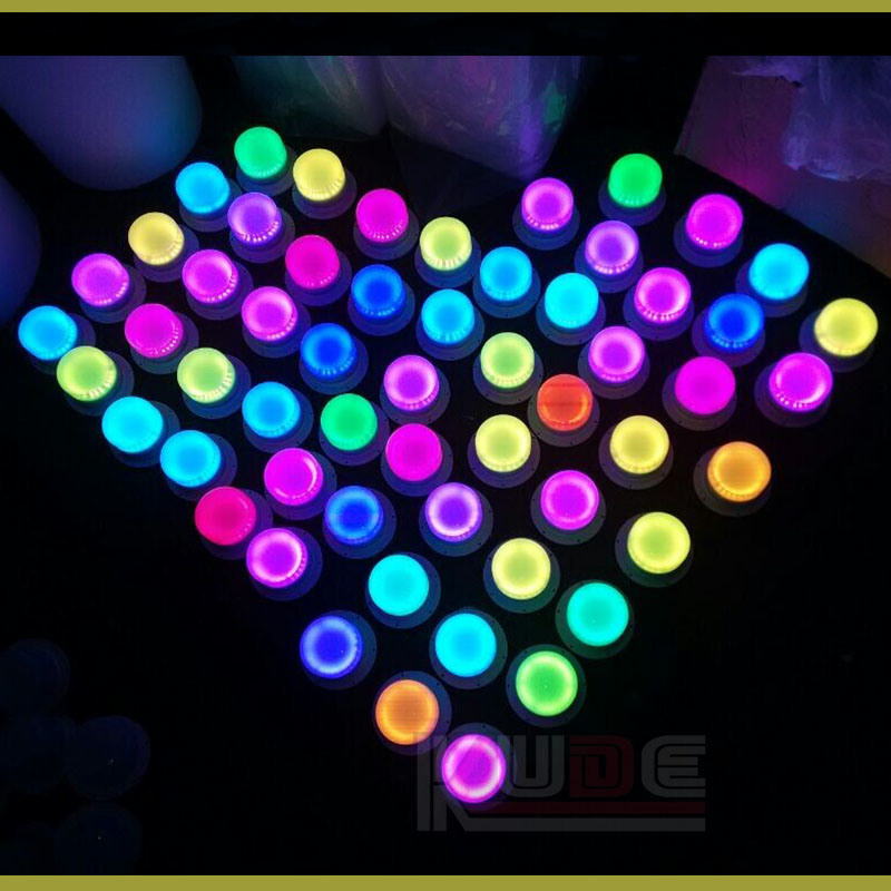 LED RGB Light Base with Rechargeable Battery and with Remote Control