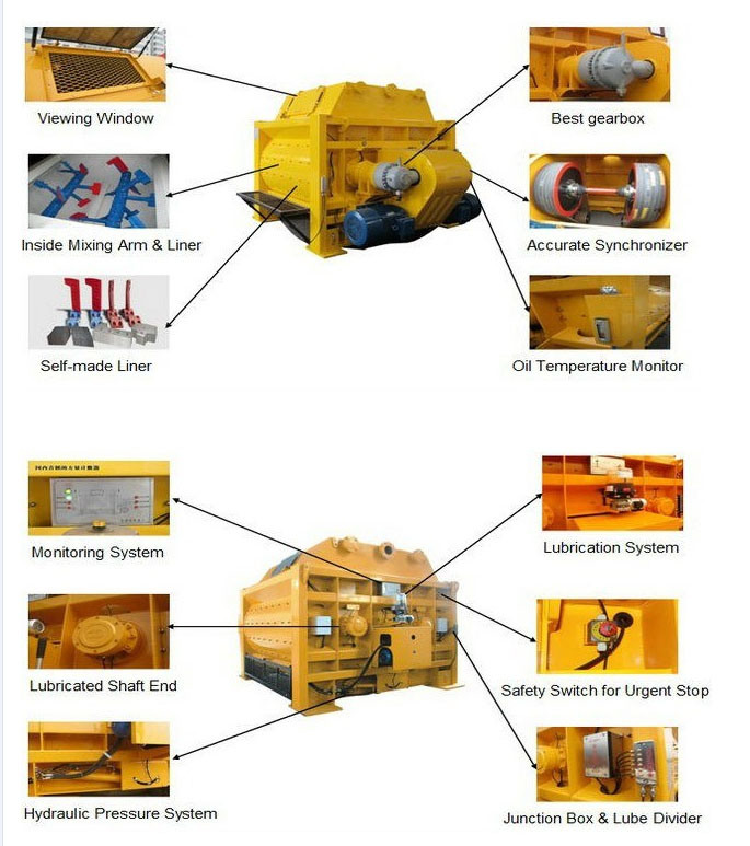 Mixing Machine/Portable/Mobile/Planetary/Mini/Cement Concrete Mixer