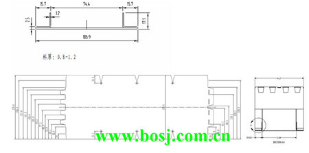 Volume Control Damper Shell Fire Damper Roll Forming Machine Saudi Arabia