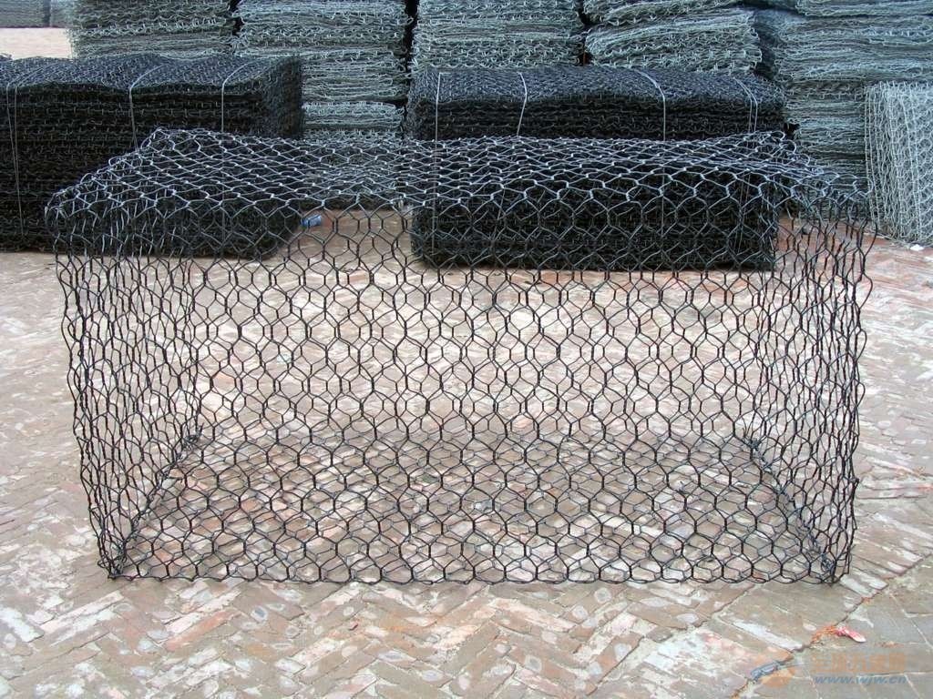 PVC Coated Galfan Wire Gabion/Gabion Retaining Wall /Gabion Box